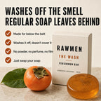 Washes off the smell regular soap leaves behind